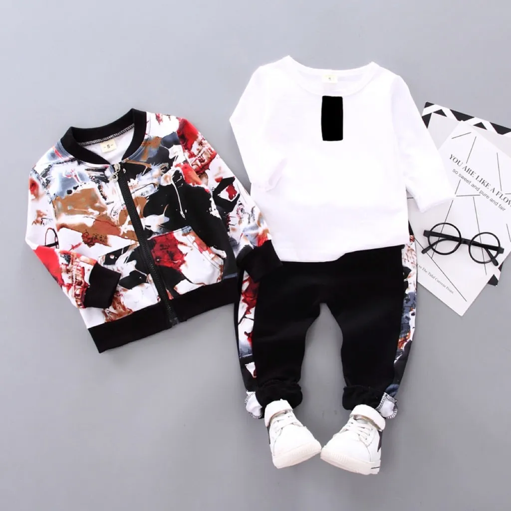 3 Pcs Boys Pants Suit 199596