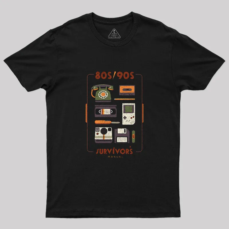 80s & 90s Survivor's Manual T-Shirt