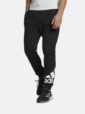 adidas - Men - Essentials Tapered Cuff Logo - Black/White