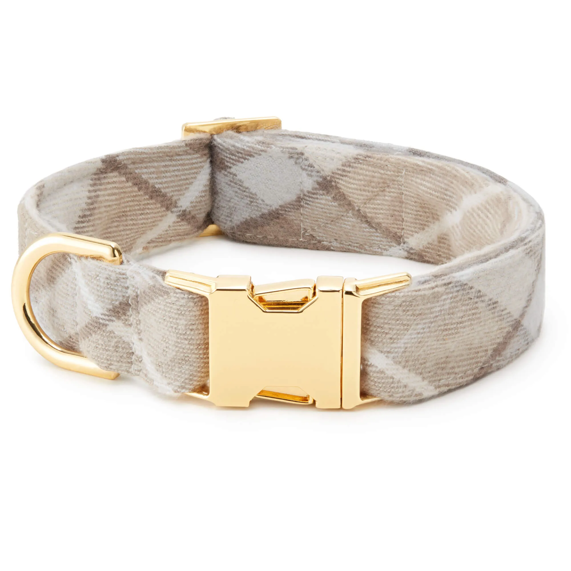 Andover Plaid Flannel Dog Collar