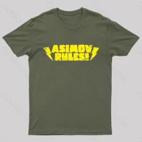 ASIMOV RULES! Nerd T-Shirt