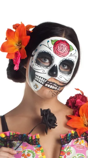 Asymmetrical Day Of The Dead Mask