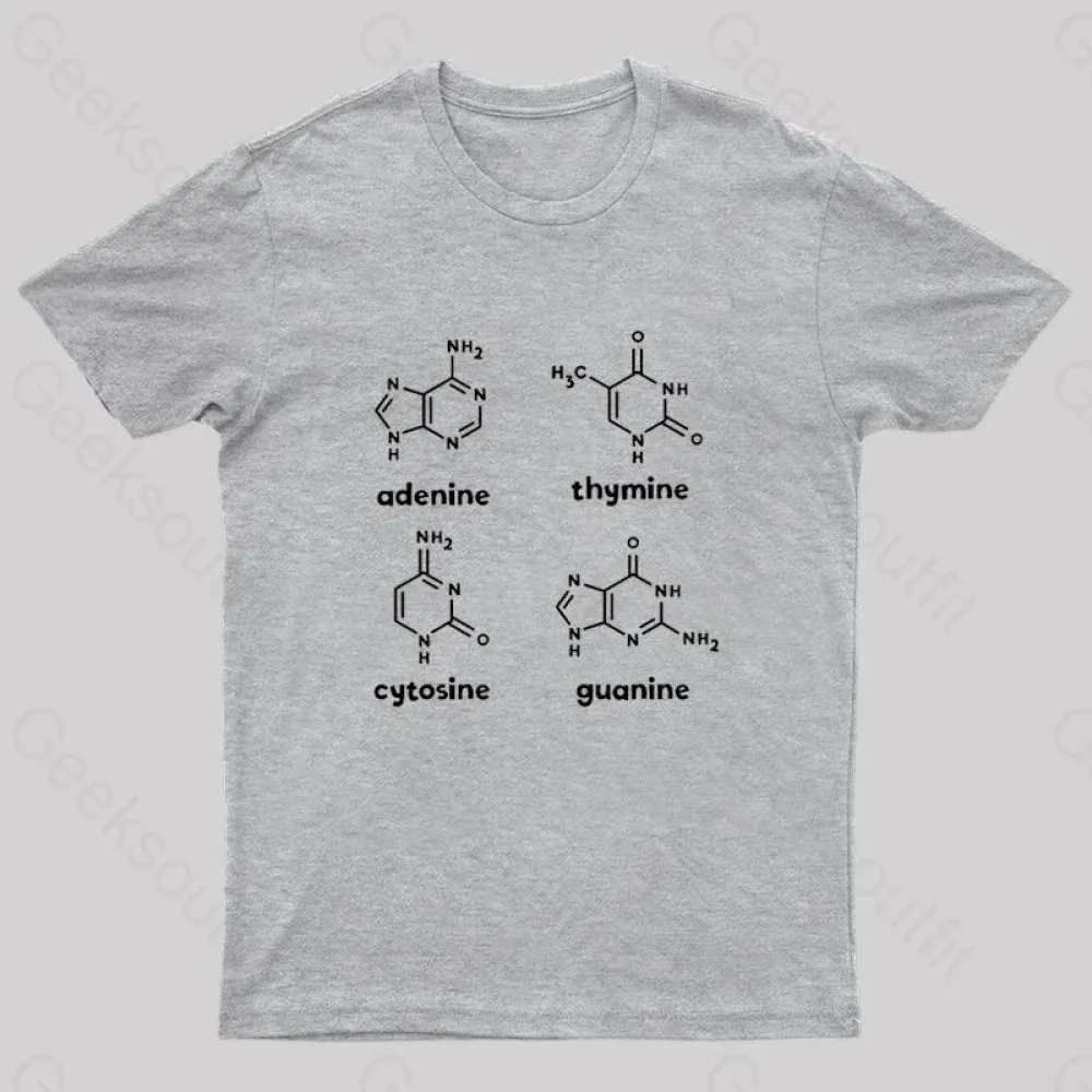 ATCG Science Molecule Chemistry Nerd T-Shirt