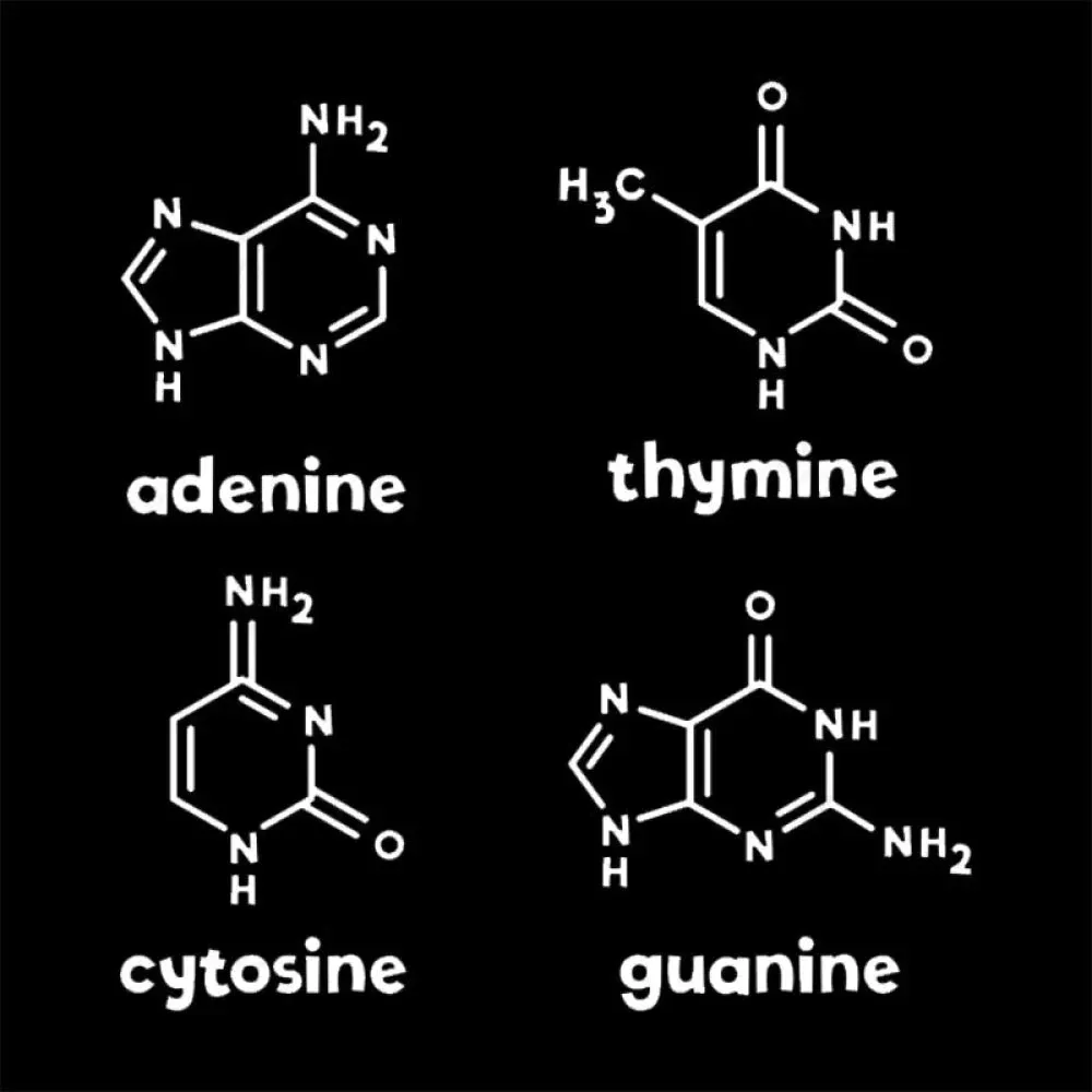 ATCG Science Molecule Chemistry Nerd T-Shirt