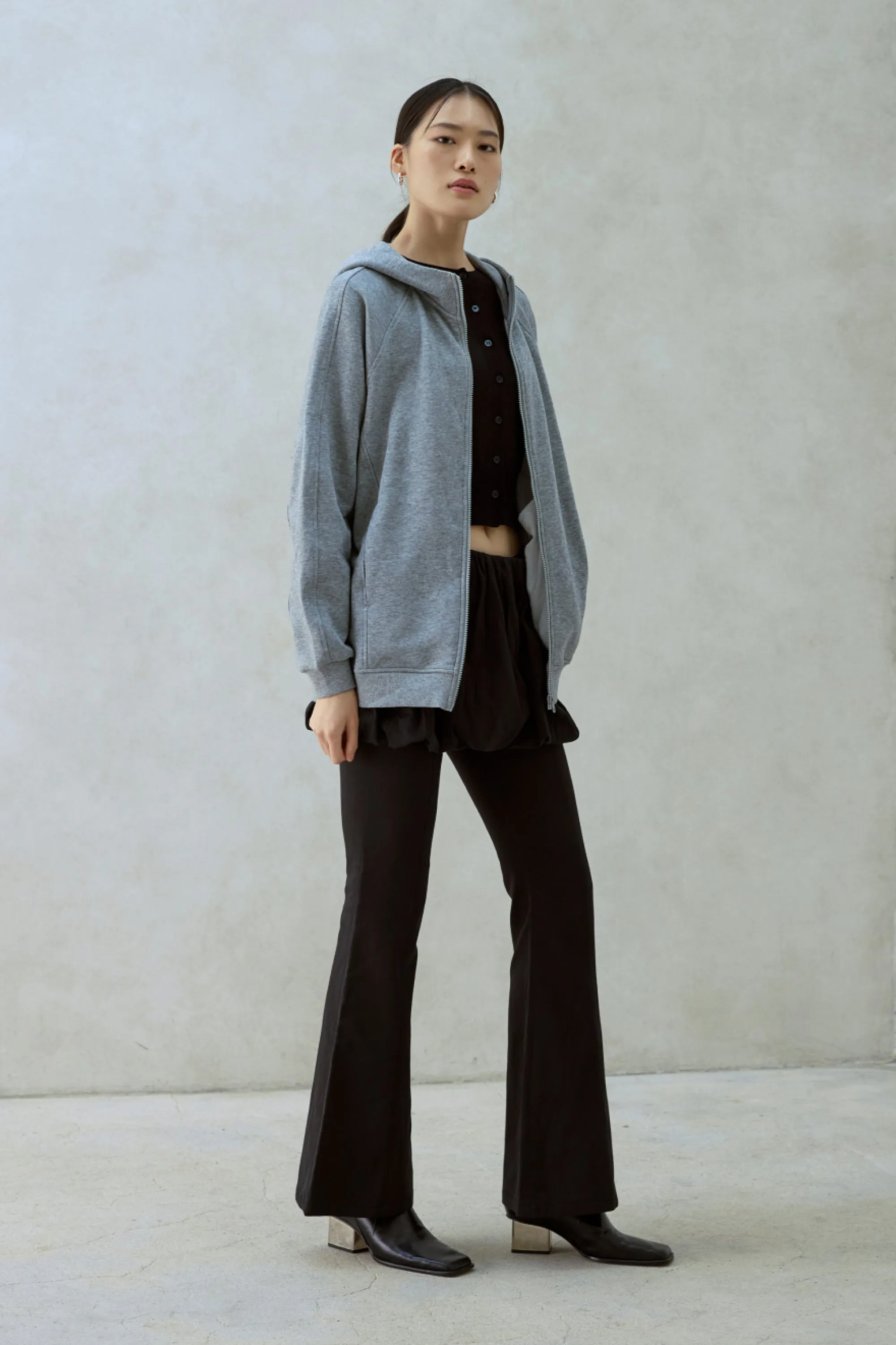 Babywearing Outerwear Zip Up Hoodie
