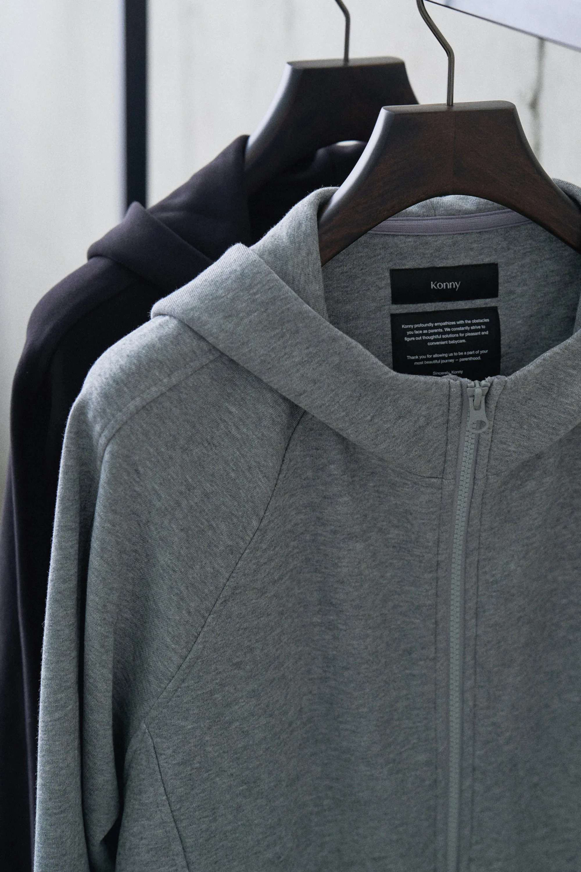Babywearing Outerwear Zip Up Hoodie