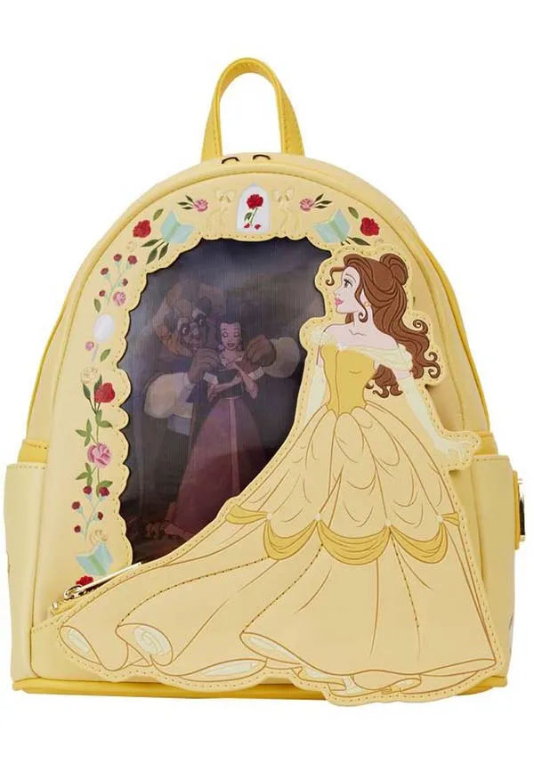Beauty & the Beast (1991): Belle Lenticular | MINI BACKPACK**