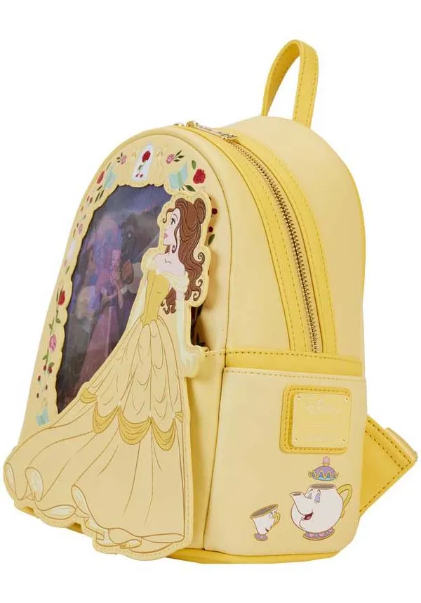 Beauty & the Beast (1991): Belle Lenticular | MINI BACKPACK**