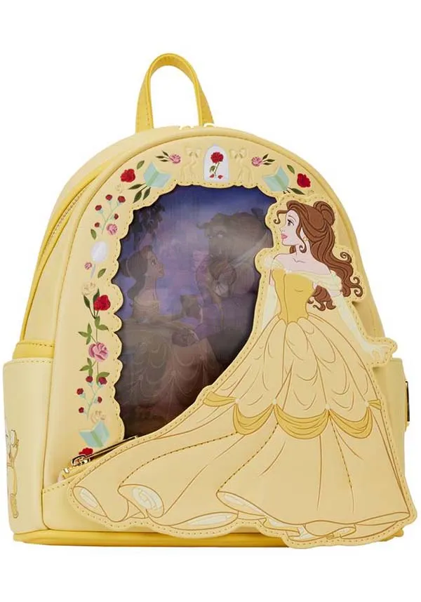 Beauty & the Beast (1991): Belle Lenticular | MINI BACKPACK**