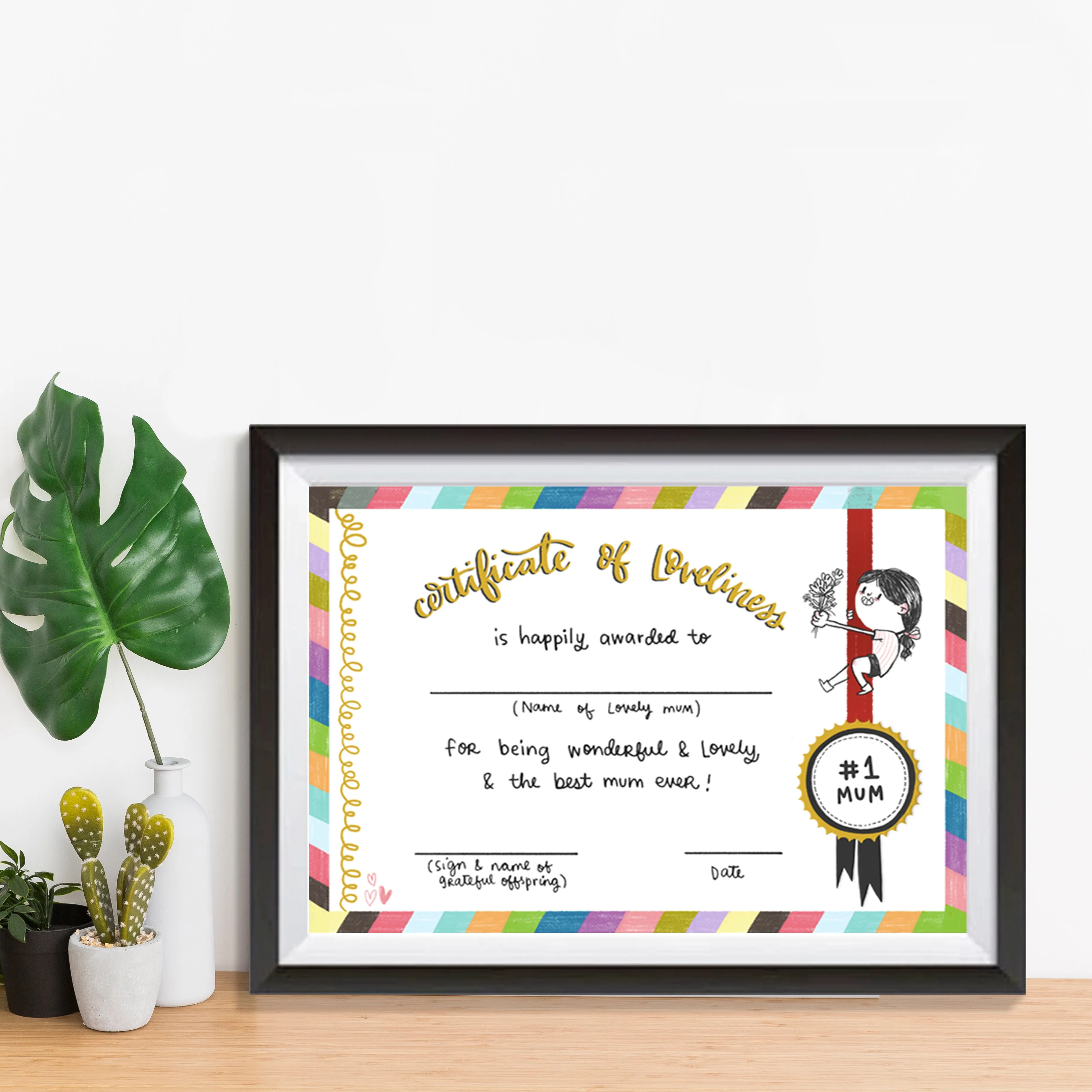 Best Dad Certificate