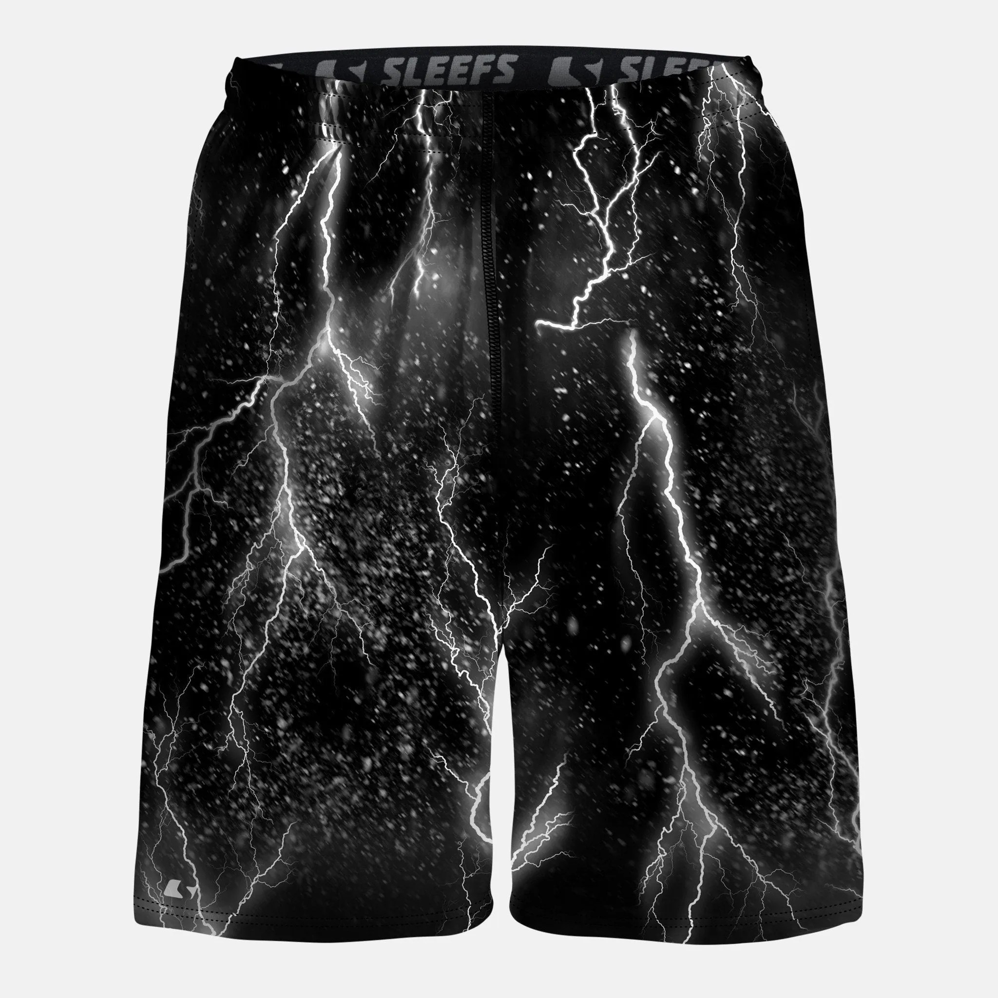 Black rain shorts