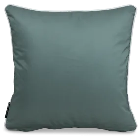 Bondi Forest Green - 45 x 45 cm Piped Outdoor Cushion