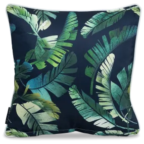 Bondi Seaside Serenity - 45 x 45 cm Piped Outdoor Cushion