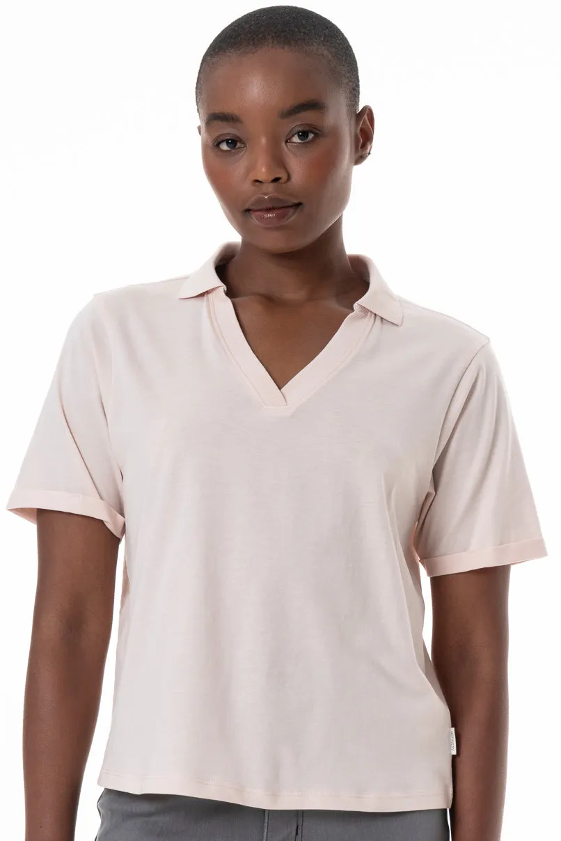 Boxy T-Shirt _ 146431 _ Light Pink