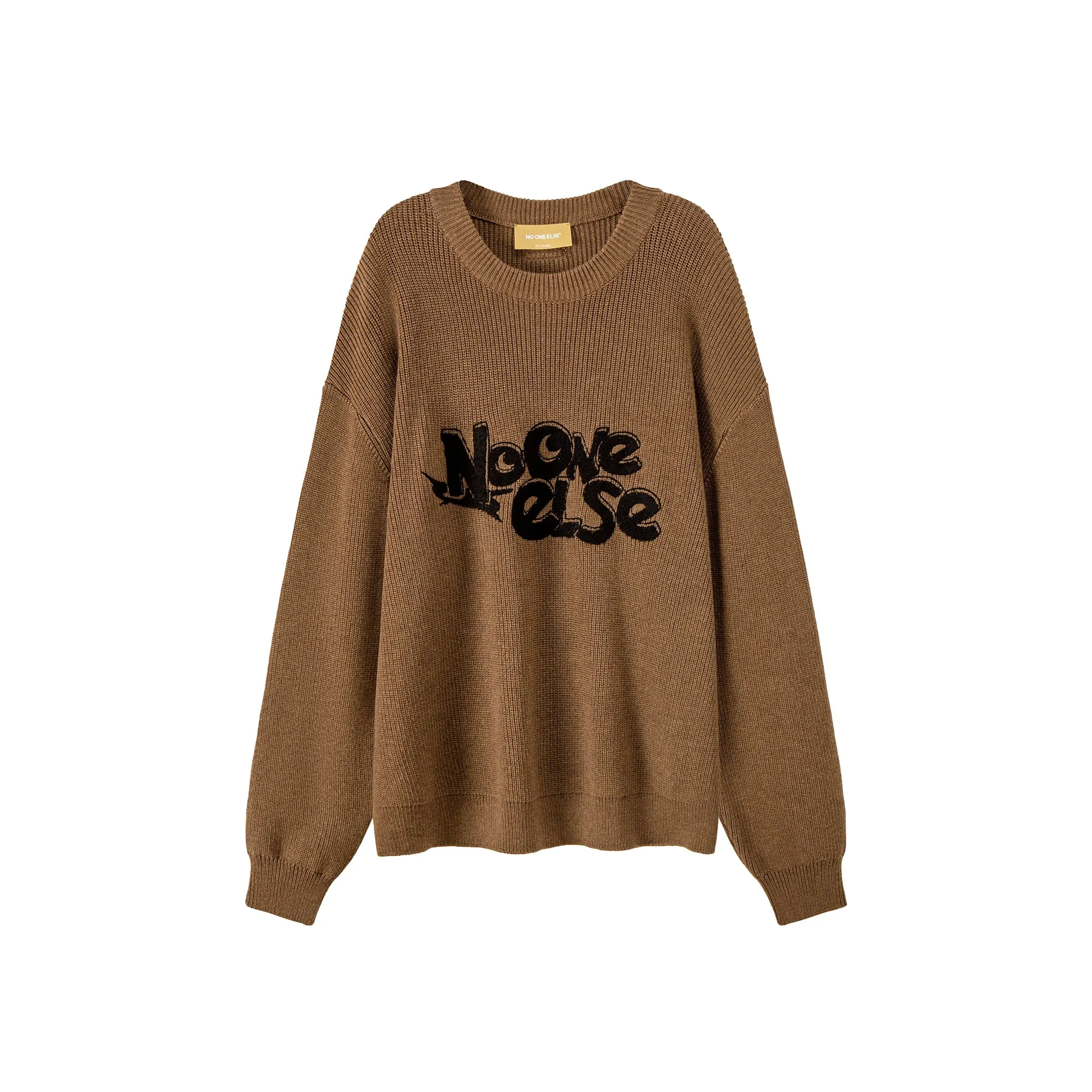Boyfriend Round Neck Loose Sweater