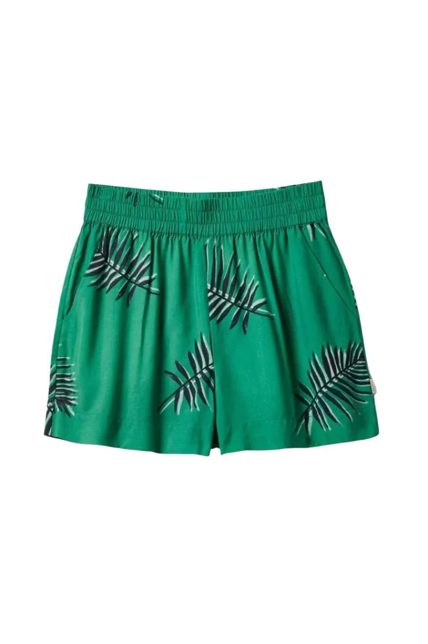 BRIXTON Women's Paradise Short Leprechaun