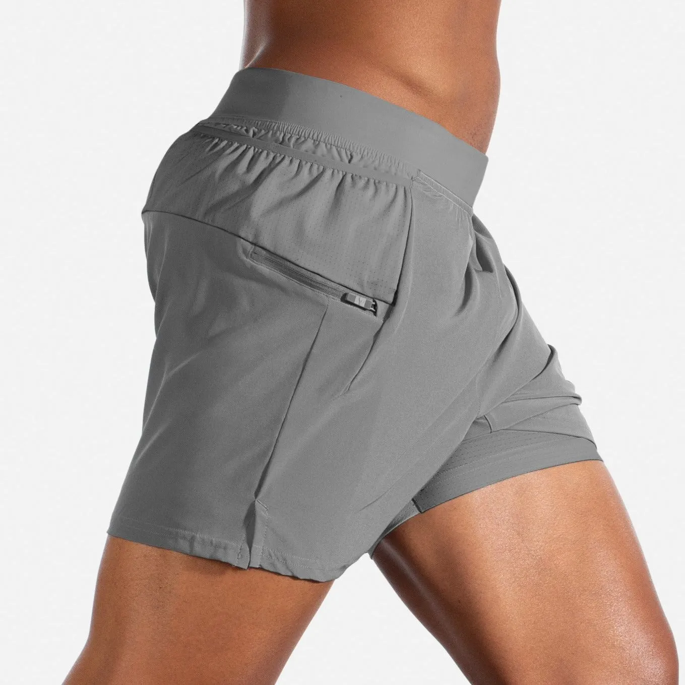 Brooks Men's Sherpa 5" 2-in-1 Short