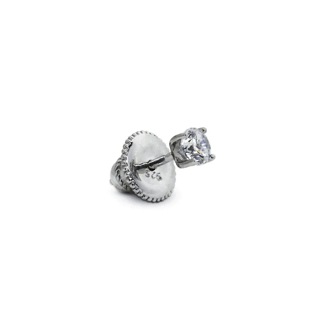 CARAT* London Single Round Stud Earring