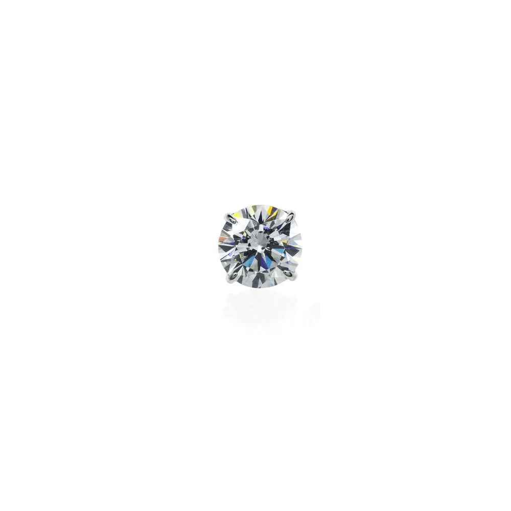 CARAT* London Single Round Stud Earring