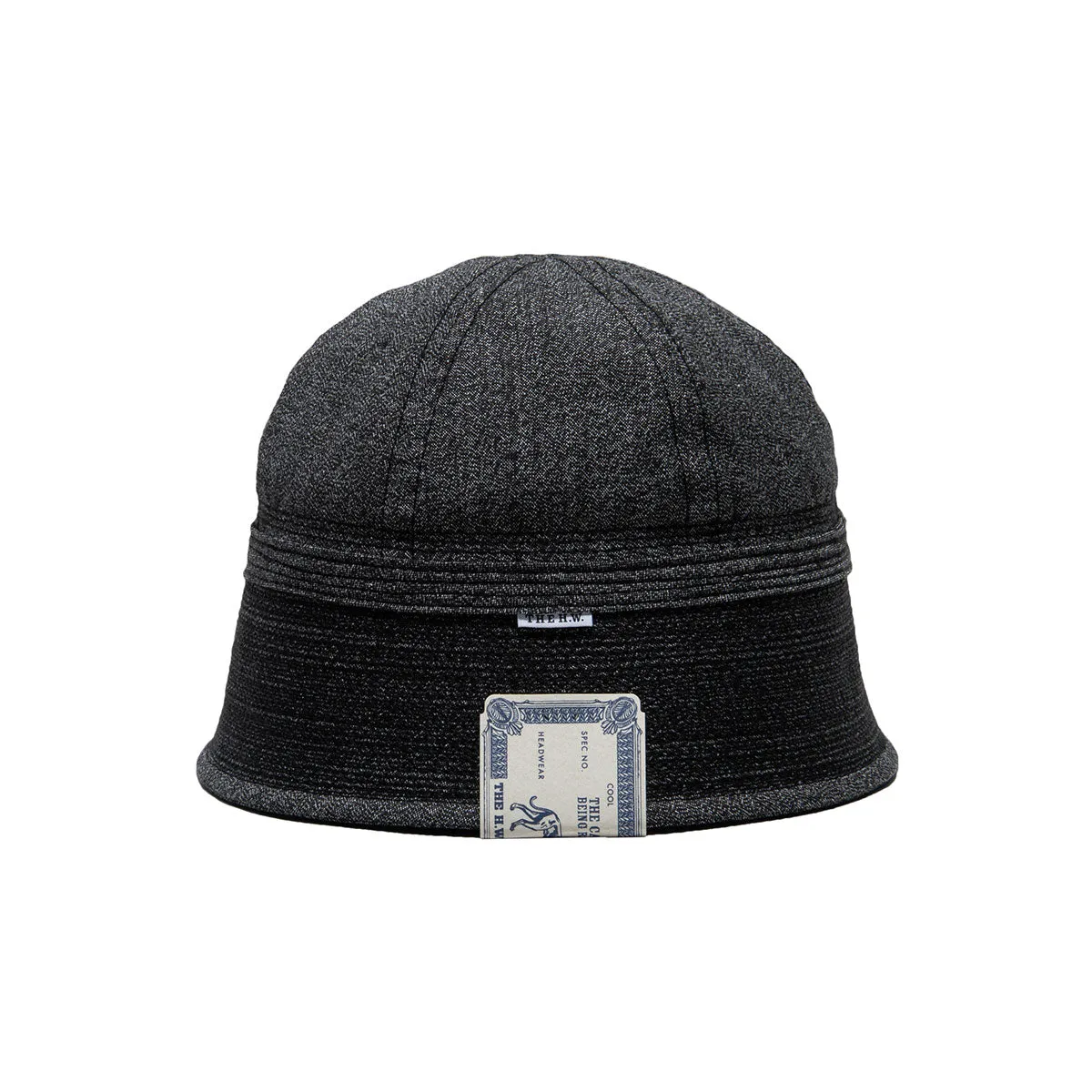 CHAMBRAY SAILOR HAT - Black