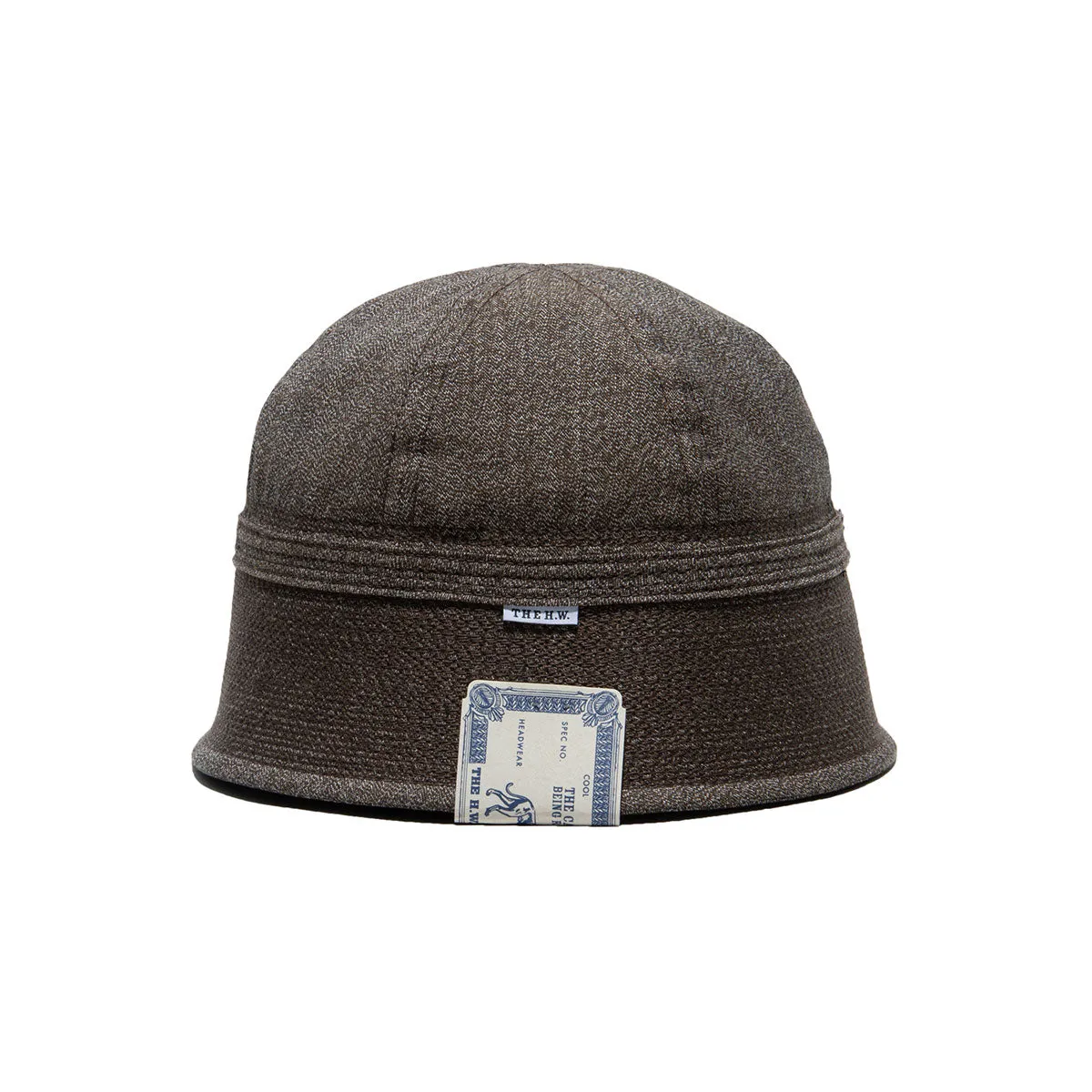CHAMBRAY SAILOR HAT - Brown