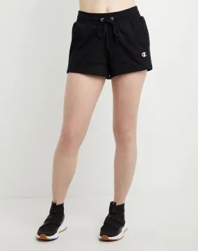 Champion Women's Reverse Weave Short 3" Black ML906 549314 003