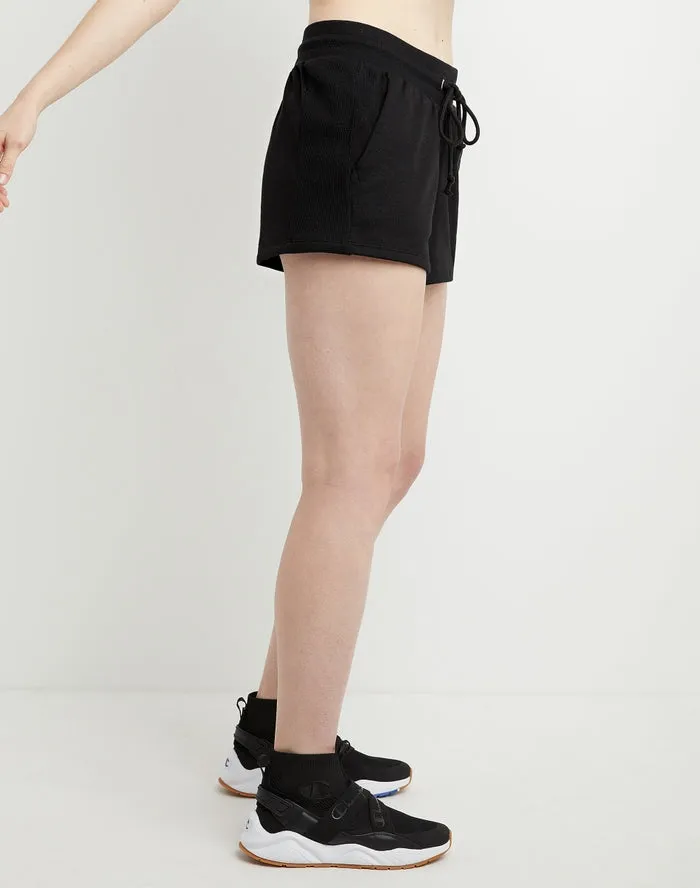 Champion Women's Reverse Weave Short 3" Black ML906 549314 003
