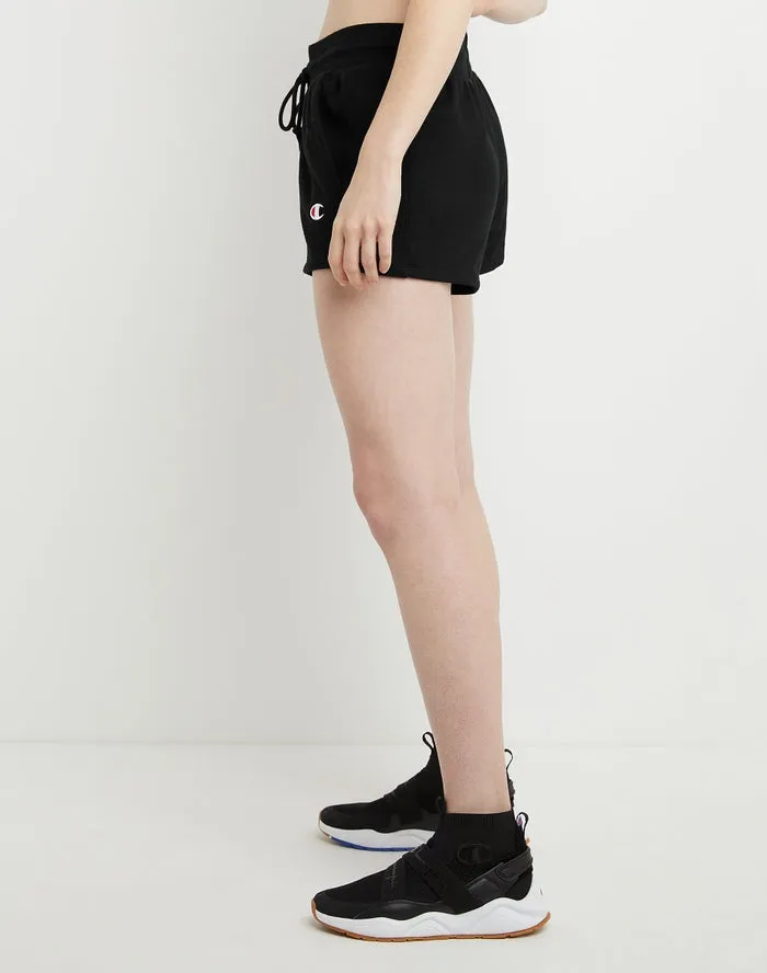 Champion Women's Reverse Weave Short 3" Black ML906 549314 003