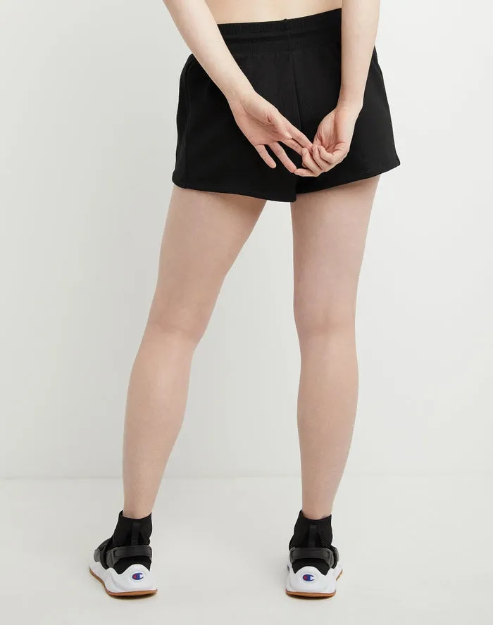 Champion Women's Reverse Weave Short 3" Black ML906 549314 003