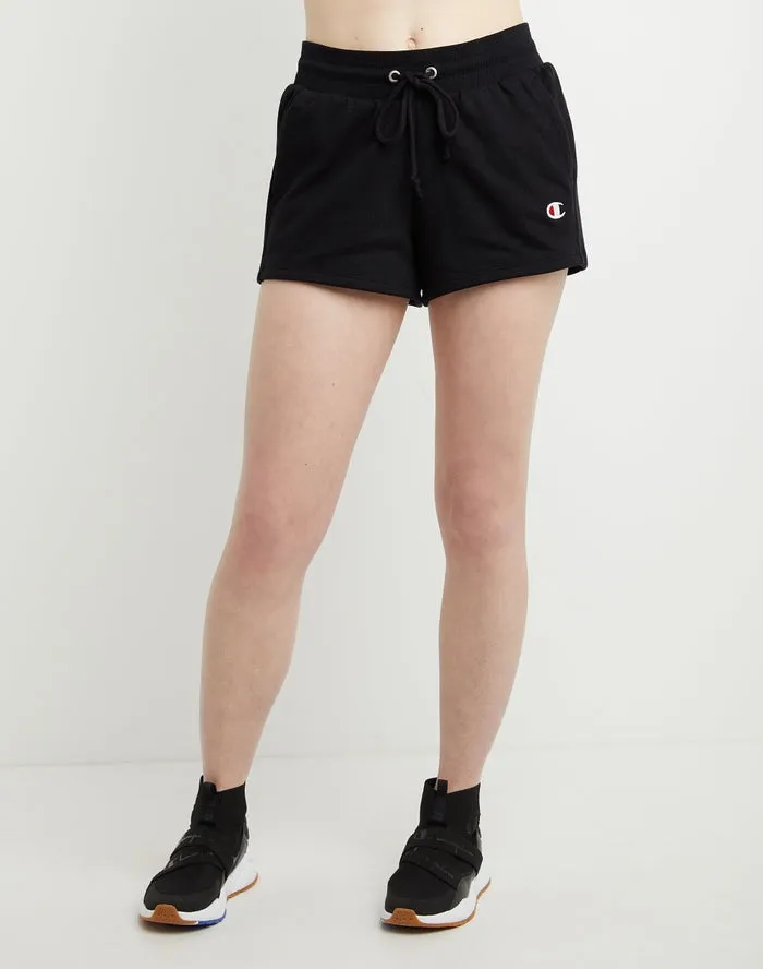 Champion Women's Reverse Weave Short 3" Black ML906 549314 003