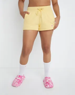 Champion Women's Reverse Weave Short 3" Buttered Popcorn ML906 549314 CSU