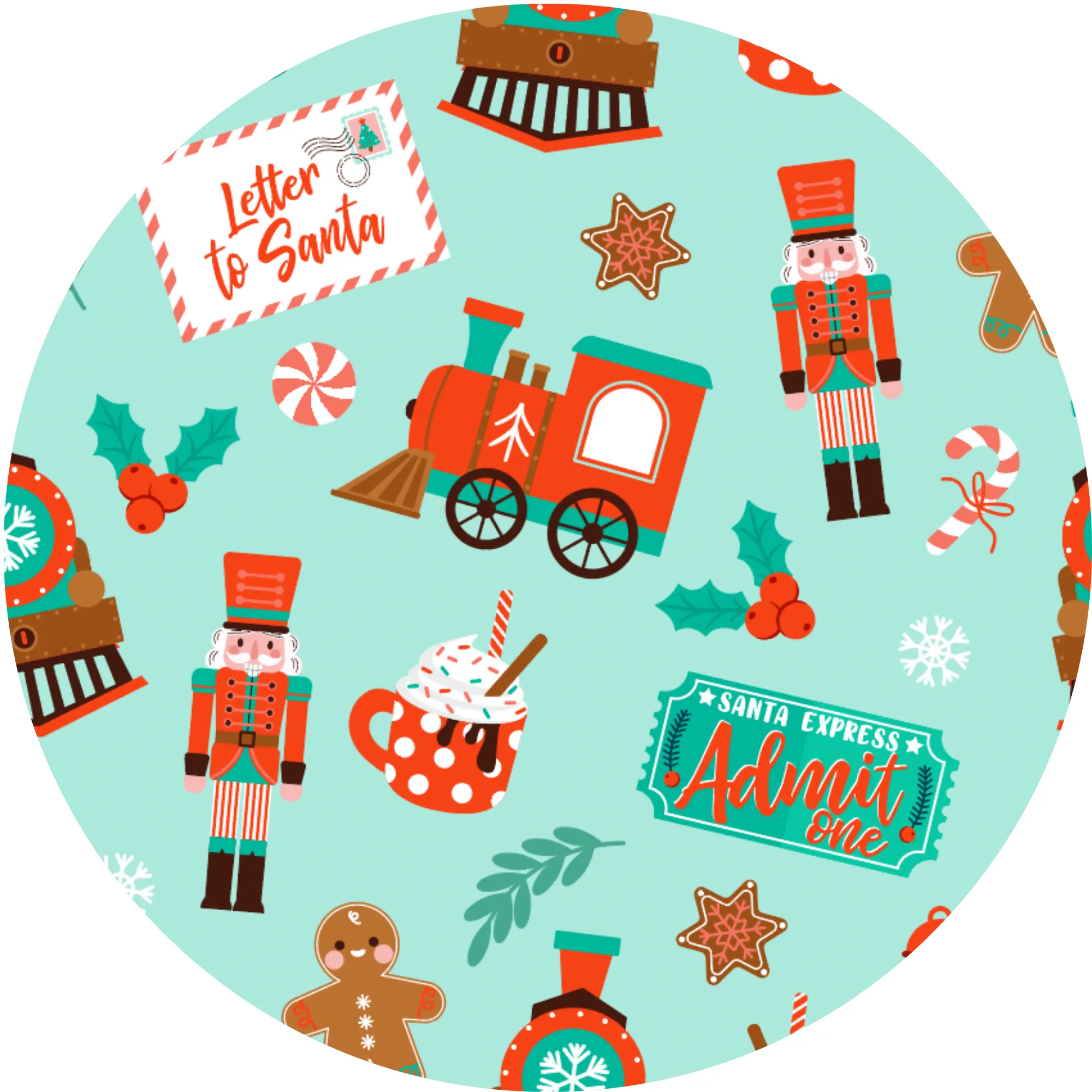 Christmas Express Mens Lounge Set