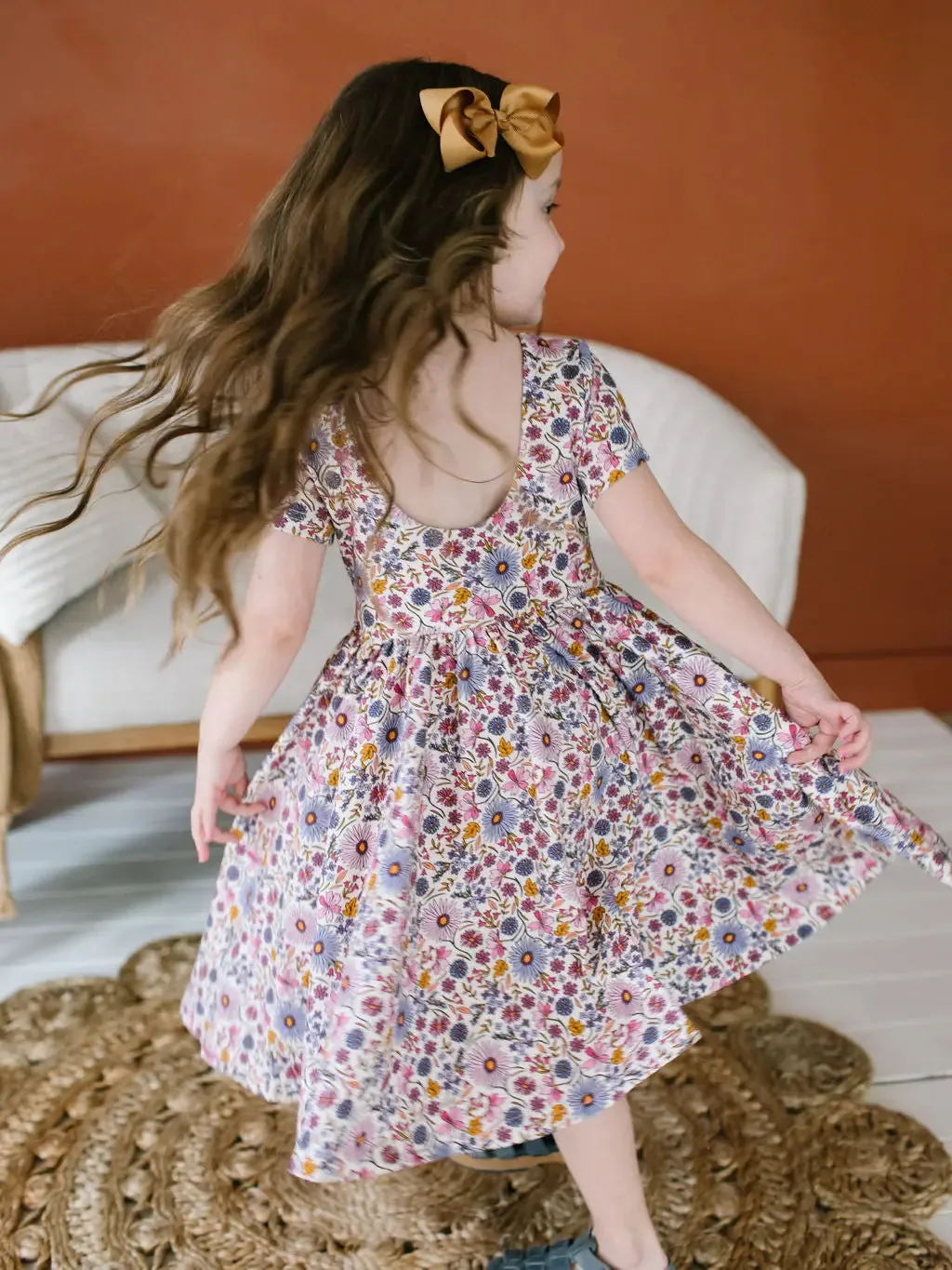 Classic Twirl - Plum Fields