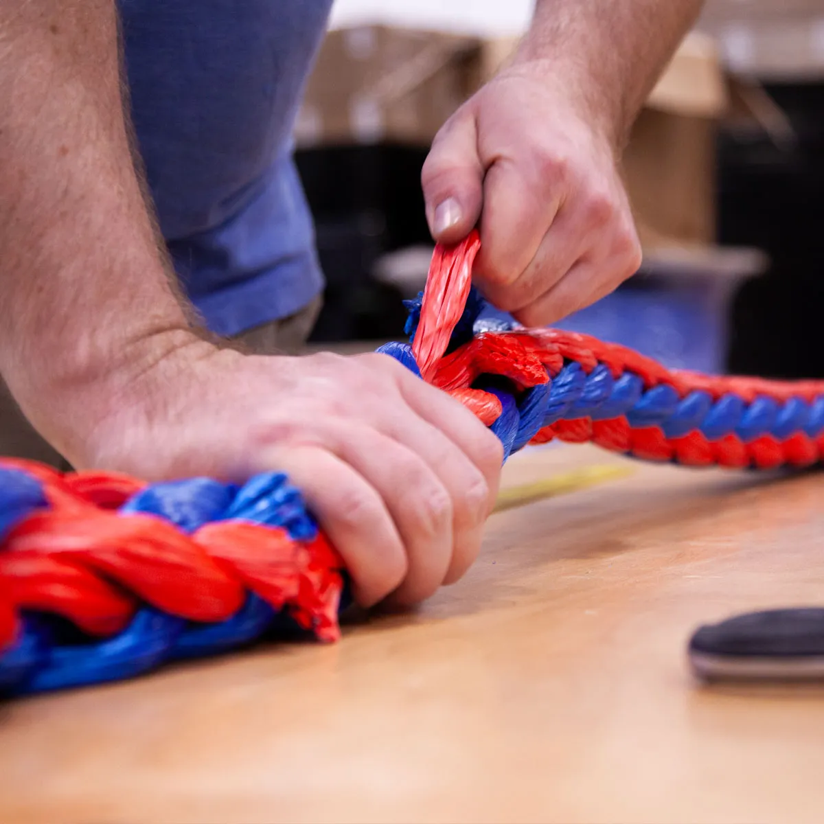 Double End Eye Splice - For Exact Length