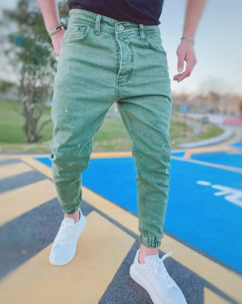 Elastic Waist jeans