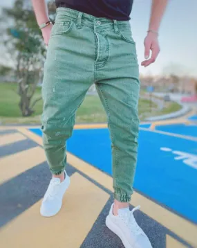 Elastic Waist jeans