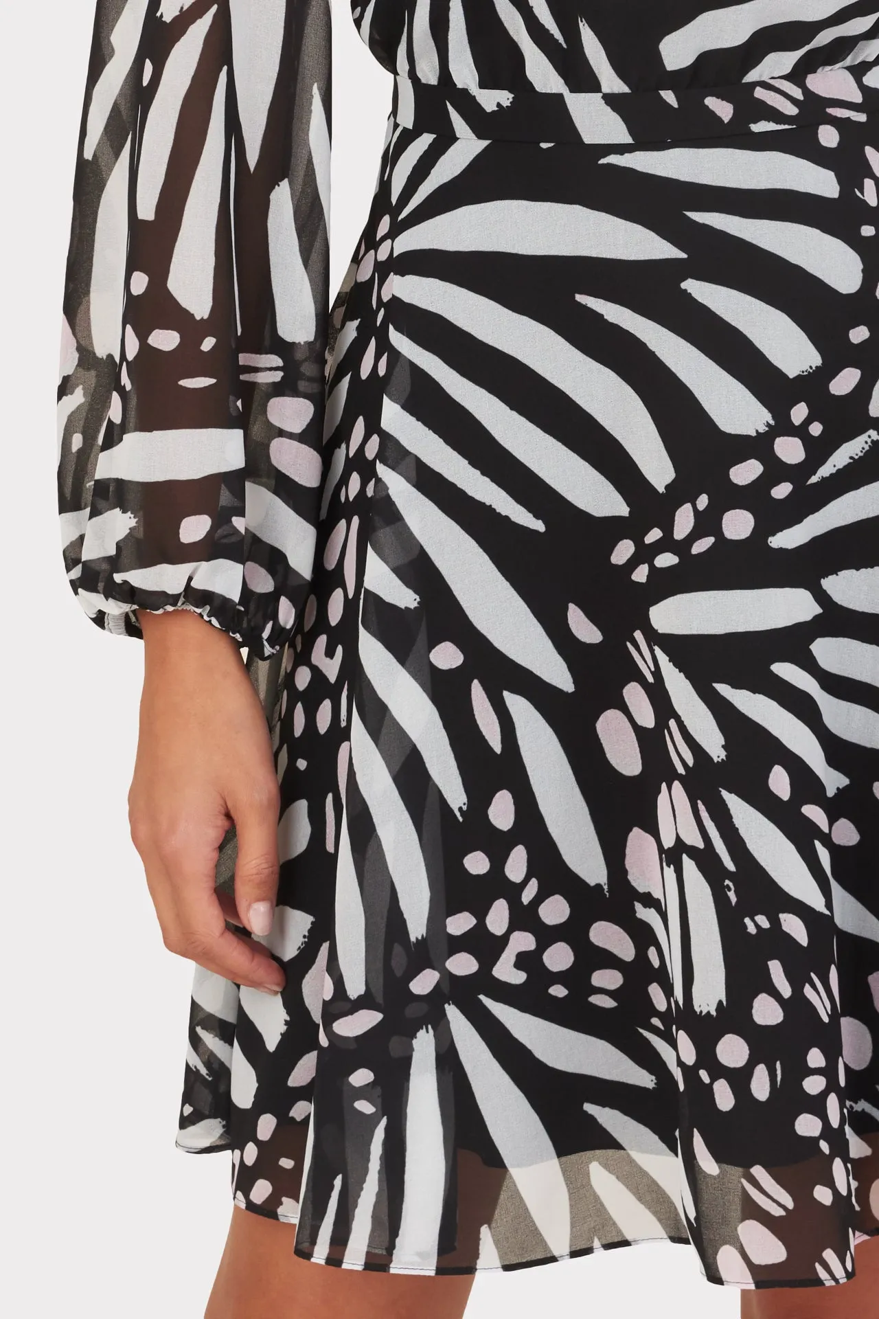 Elma Grapic Buttterfly Dress