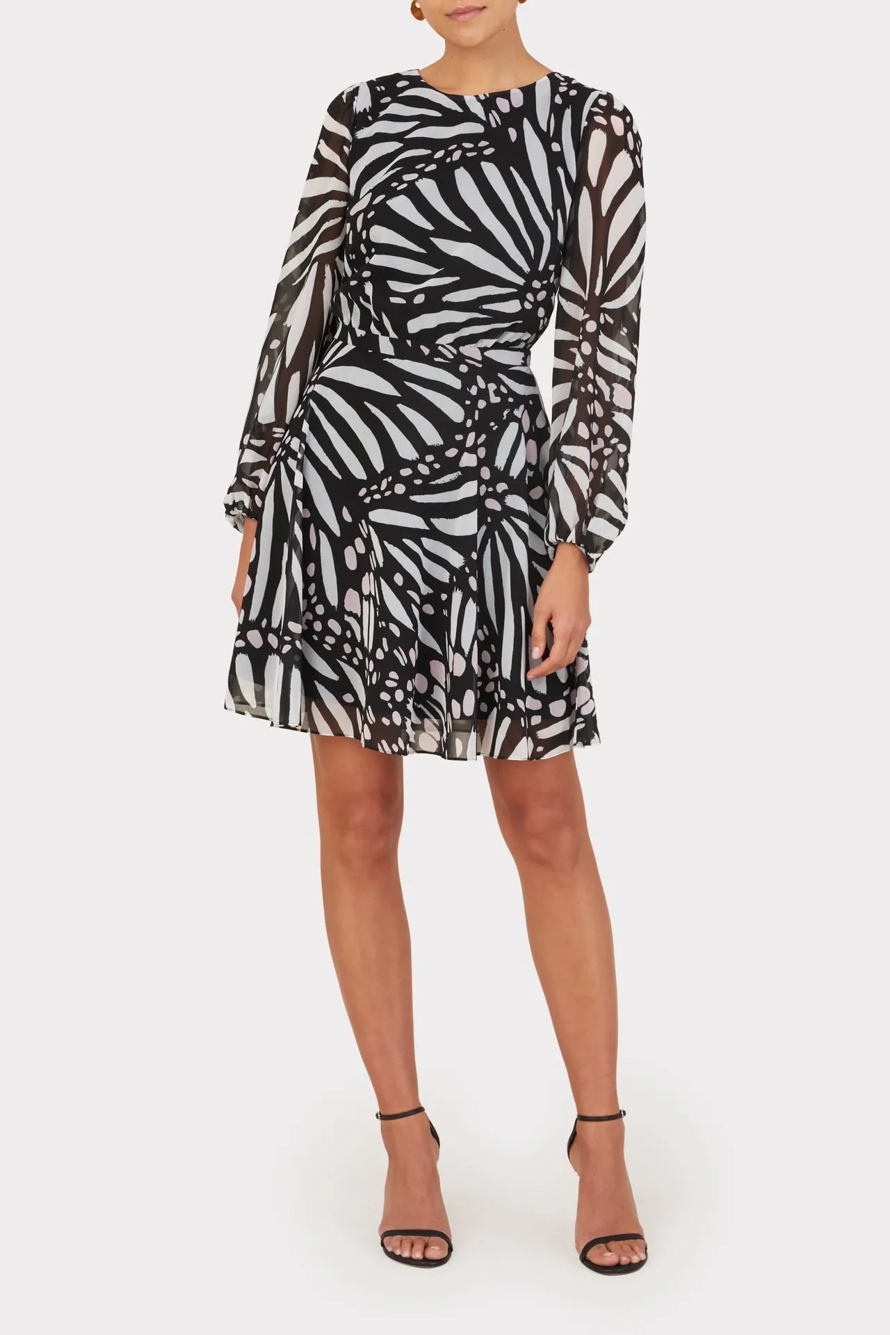 Elma Grapic Buttterfly Dress