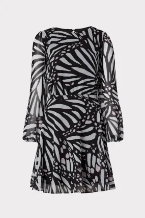 Elma Grapic Buttterfly Dress