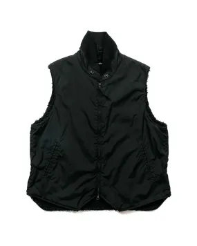 Engineered Garments LL Vest Black PC Poplin