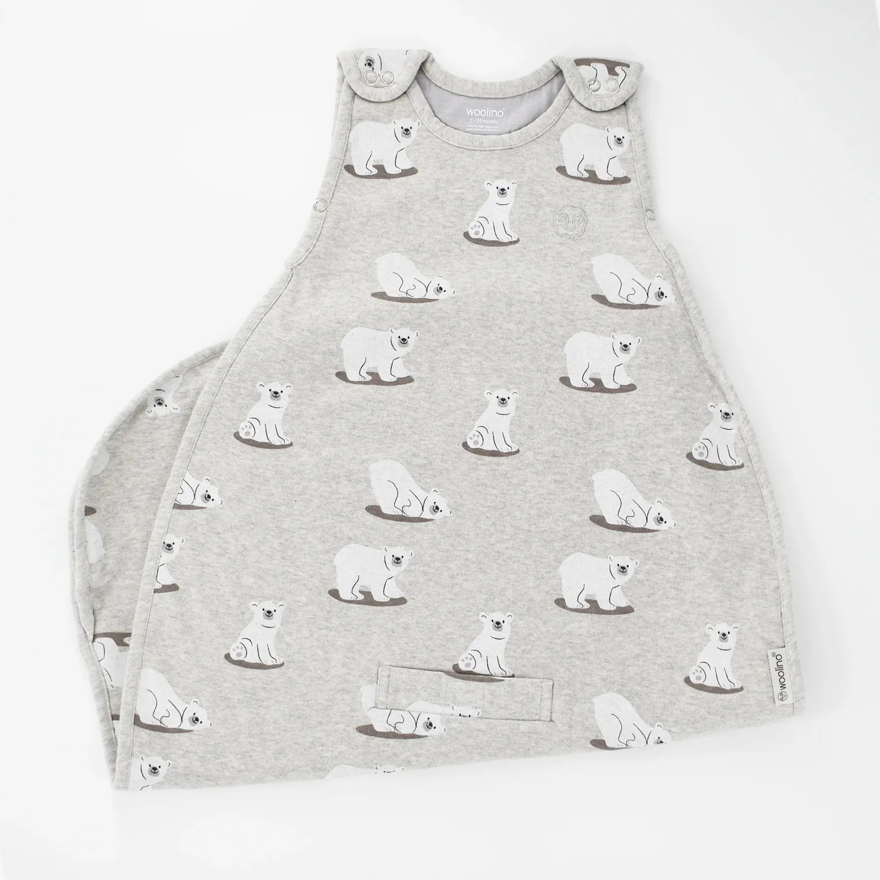 >Woolino Merino Wool 4 Season ULTIMATE Sleep Bag - Polar Bear