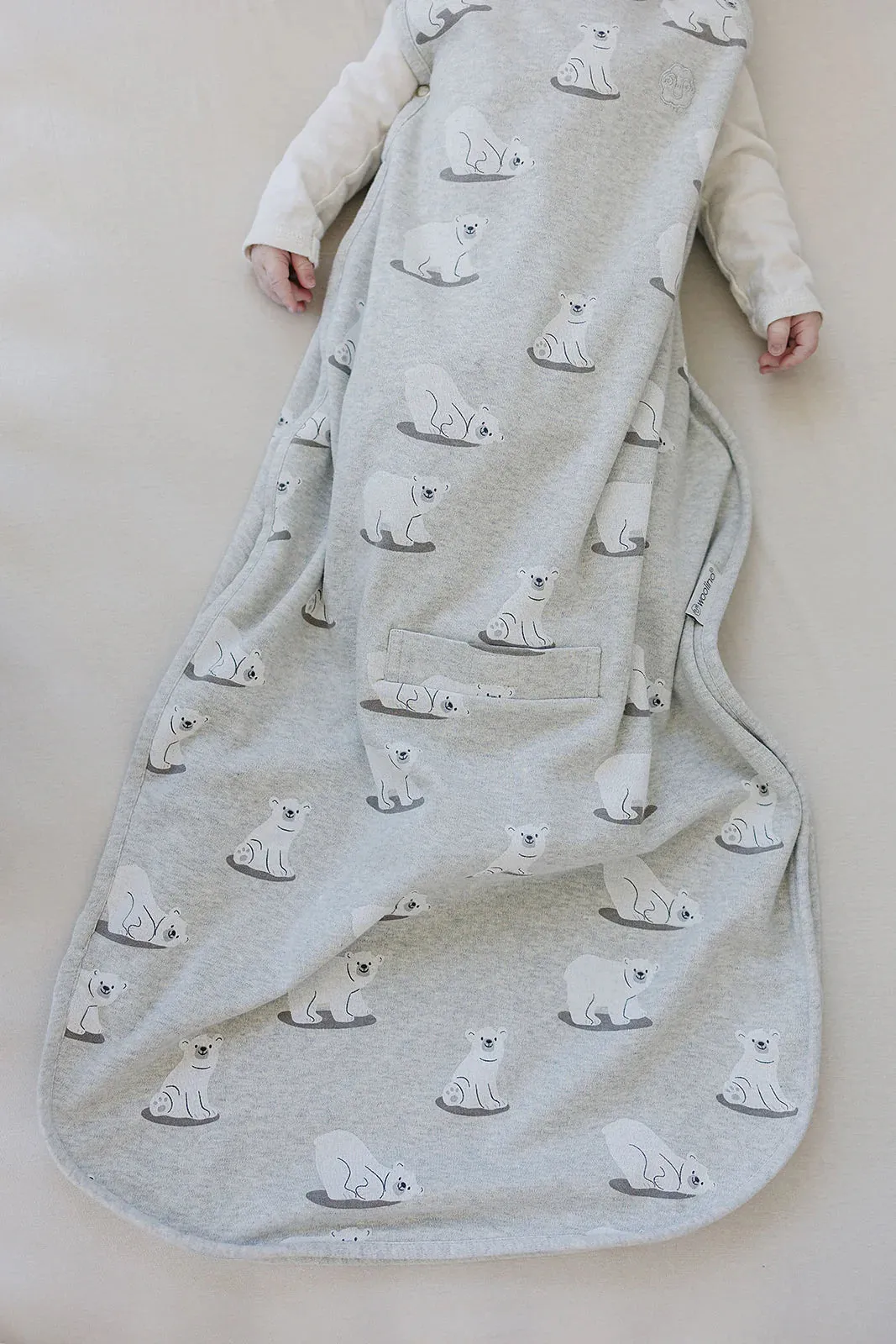 >Woolino Merino Wool 4 Season ULTIMATE Sleep Bag - Polar Bear