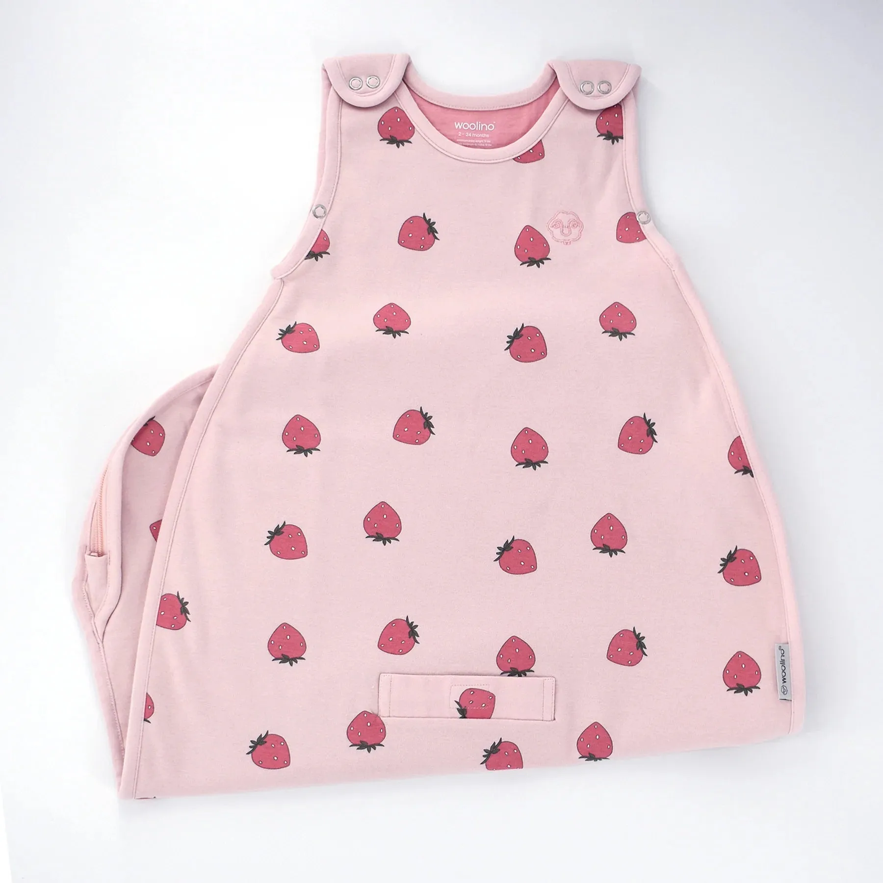 >Woolino Merino Wool 4 Season ULTIMATE Sleep Bag - Strawberry