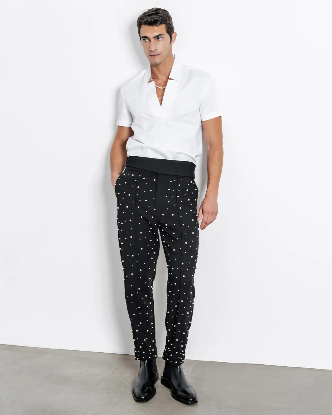 Gustav Pants Pearls