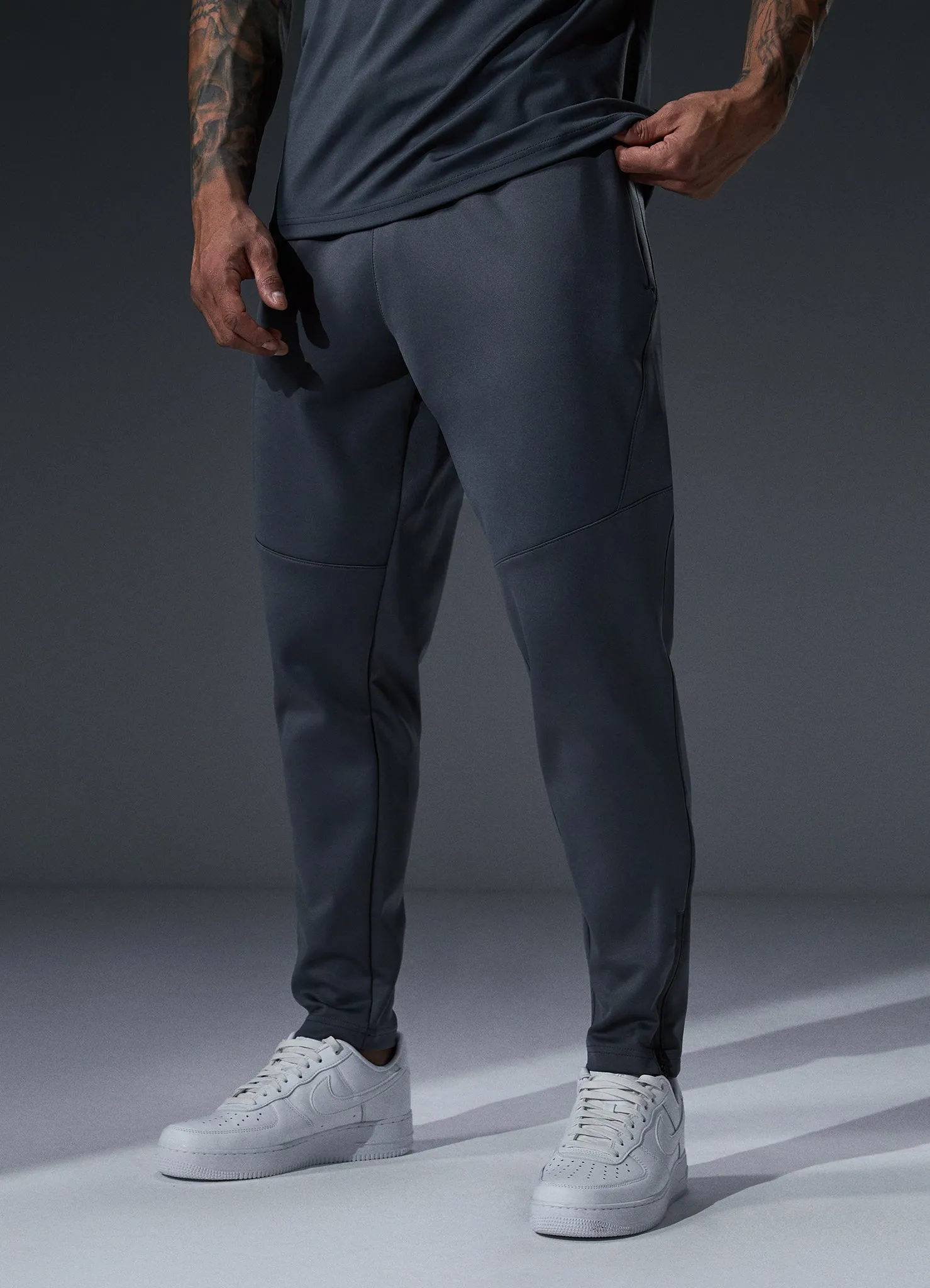 Gym King Alpha Poly Tracksuit - Graphite