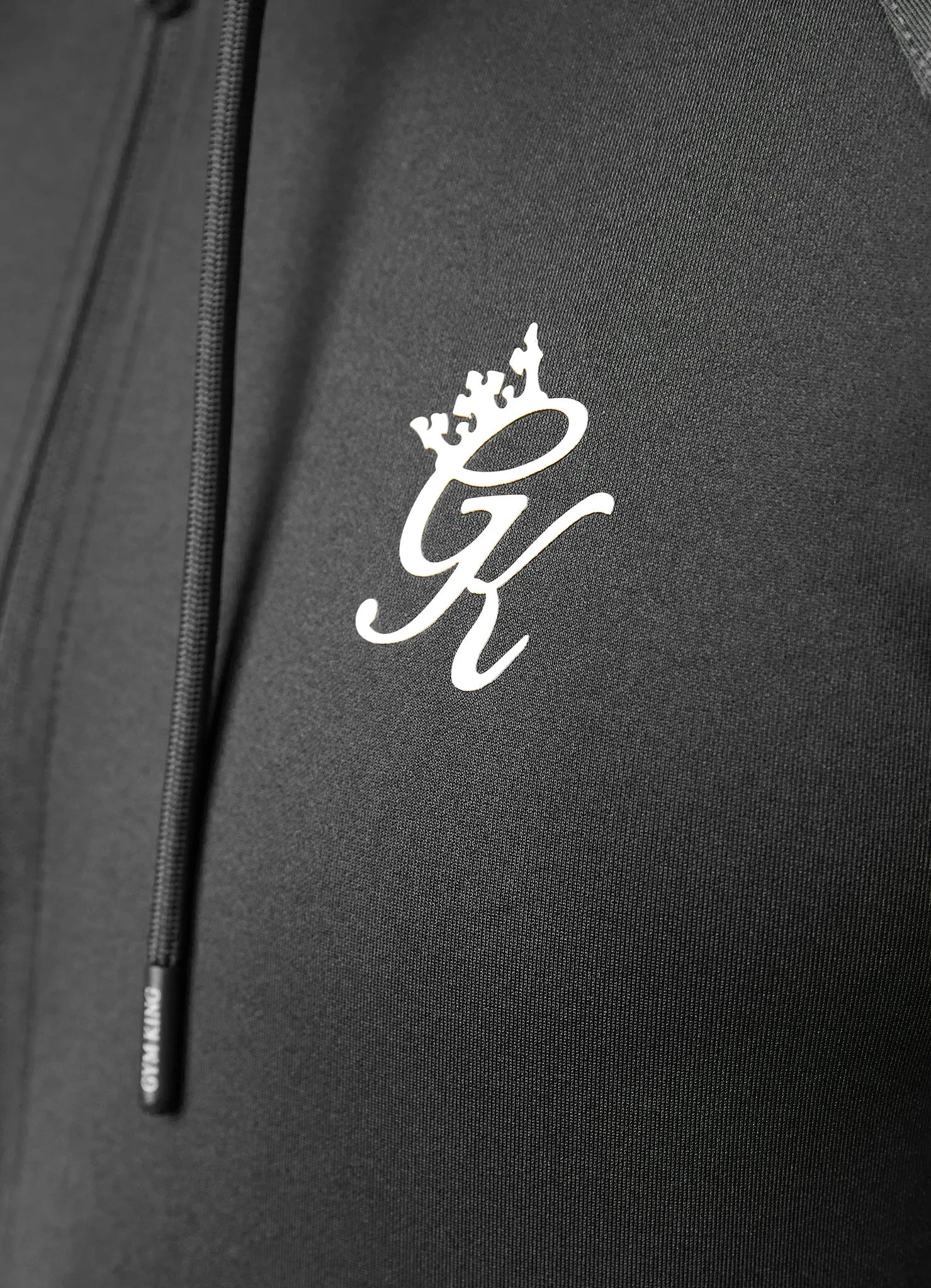 Gym King Core Plus Poly Tracksuit - Black