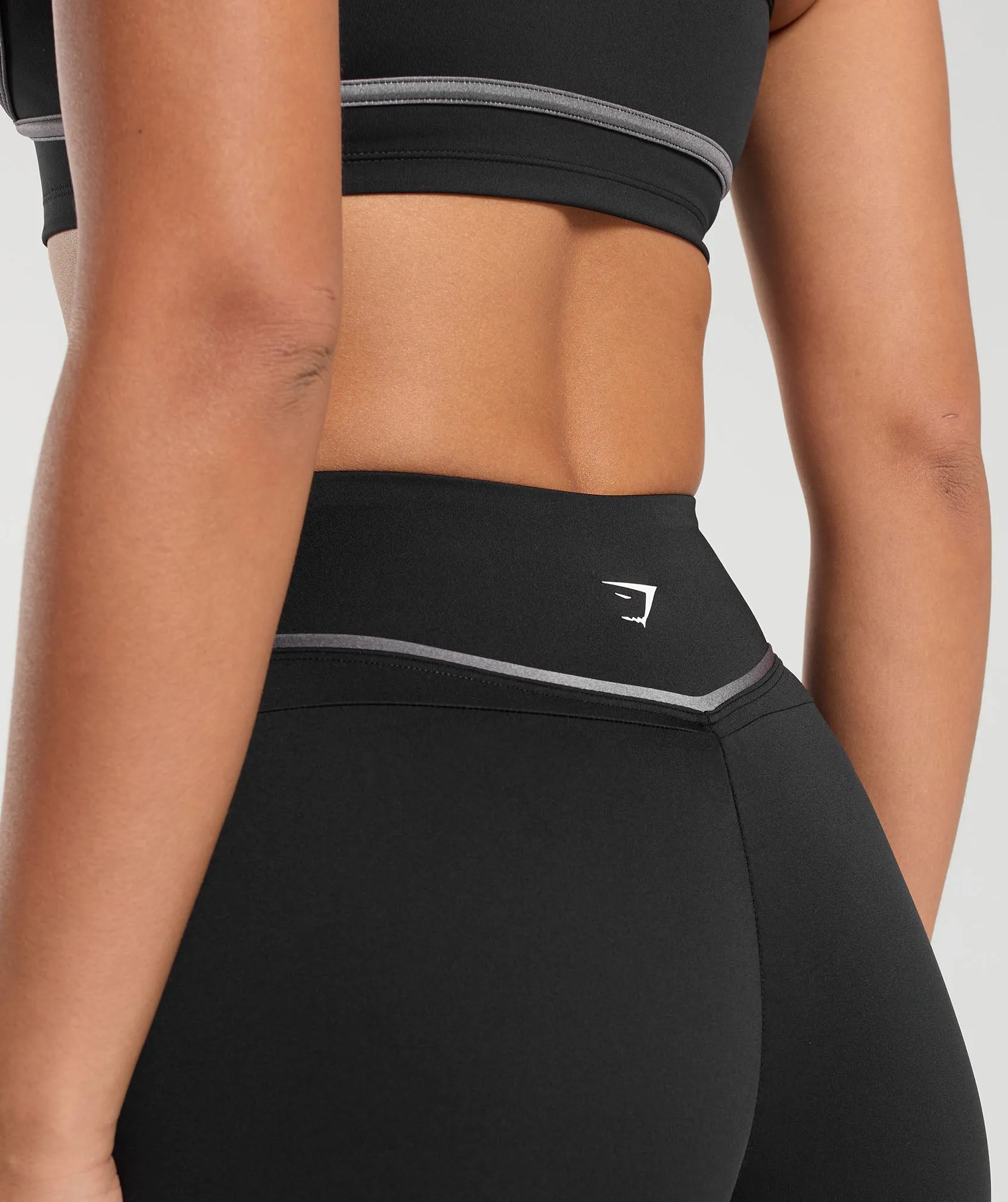 Gymshark Contour Shorts - Black/Metal Grey