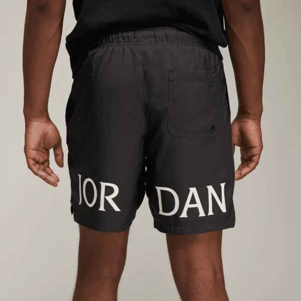 Jordan - Men - ESS Poolside Short - Black/White