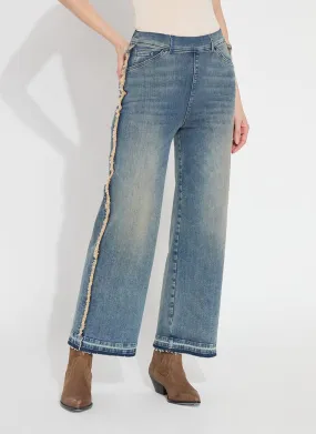 LYSSE ERA HI-WAIST WIDE-LEG DENIM - 34252941