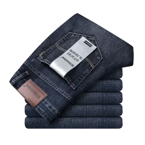 Men Classic Jeans Jean Homme Pantalones Hombre Men Mannen Soft Black Biker Masculino Denim Overalls Mens Pants